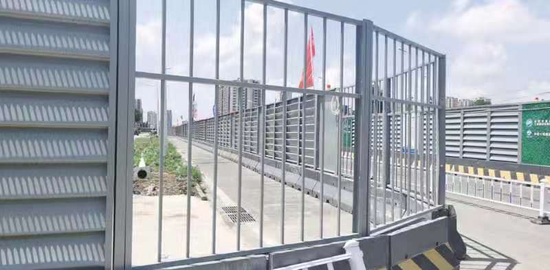 乡宁装配式百叶钢构围挡（合肥市政围挡）